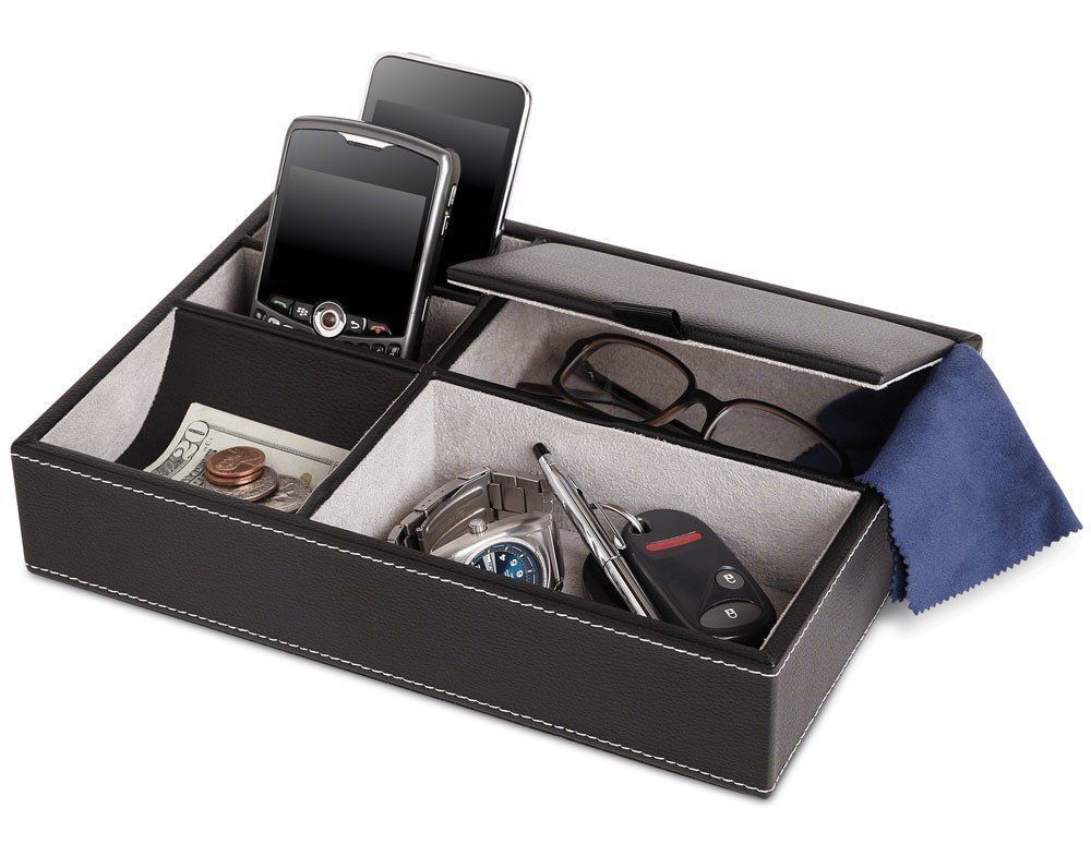 Ergora Nomad — Leather Valet Tray
