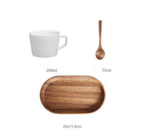 Ergora Willow — Walnut Oval Tray