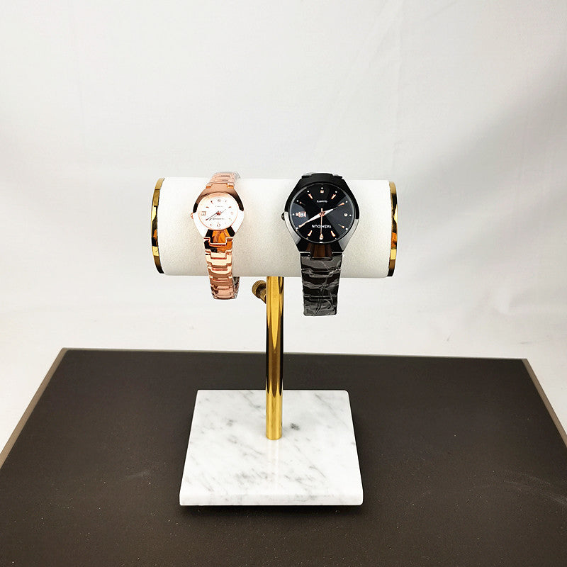 Ergora Stele — Marble & Metal Watch Stand