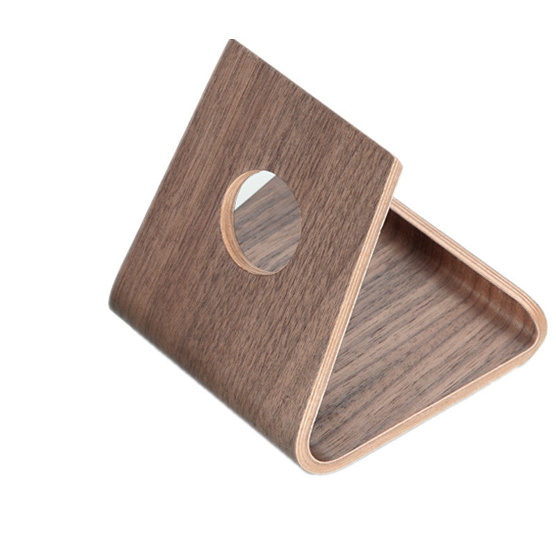 Ergora Ridge — Walnut Phone & Tablet Stand