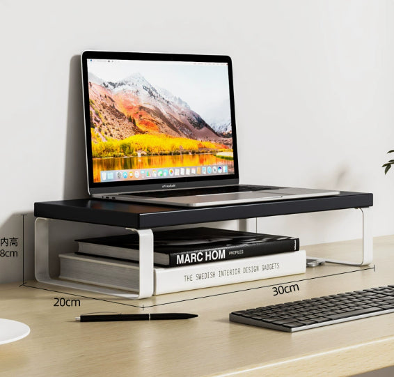 Ergora Bench — Solid Wood Monitor Riser
