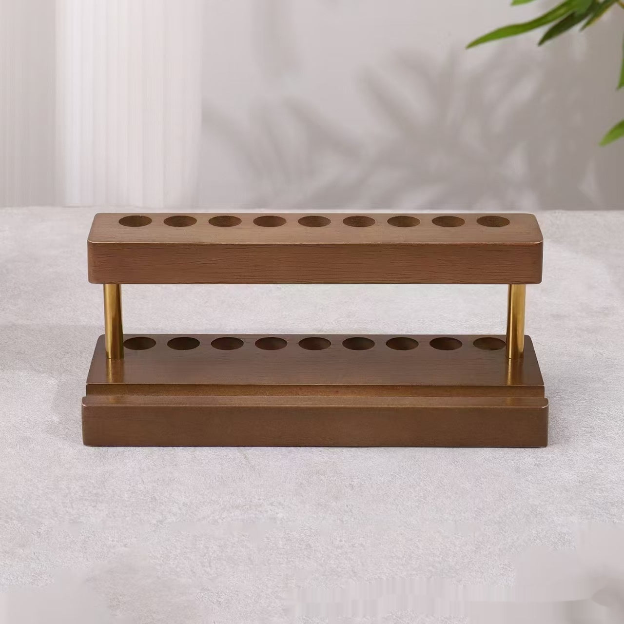 Ergora Warden — Walnut Desk Organiser