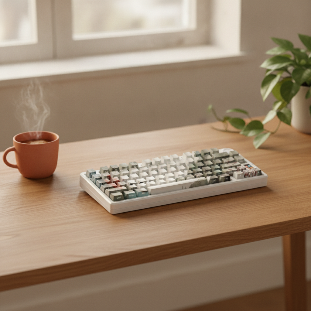 Ergora Flow Keycaps — Personalised Gradient