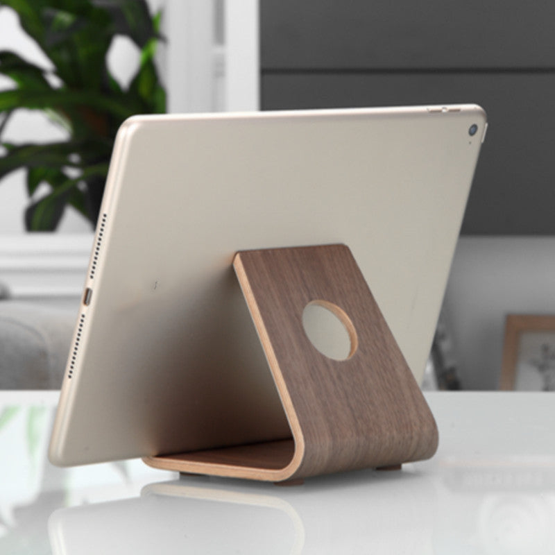 Ergora Ridge — Walnut Phone & Tablet Stand