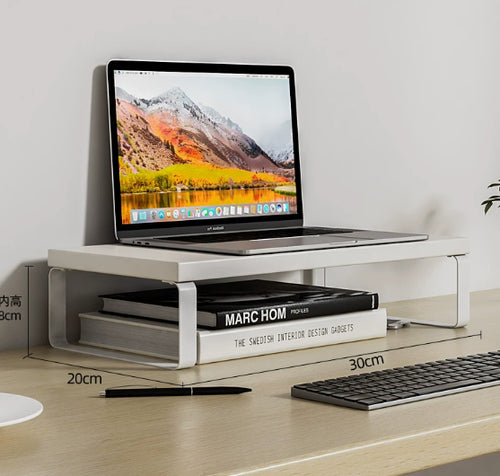 Ergora Bench — Solid Wood Monitor Riser