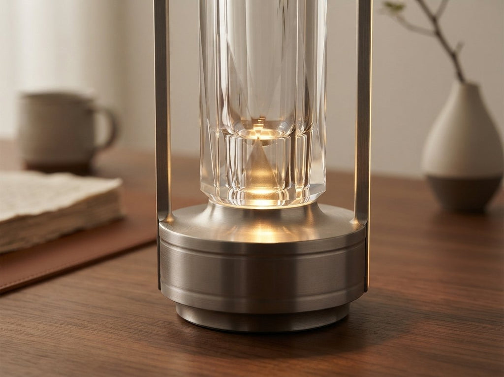 Ergora Ember - Cordless Crystal Table Lamp