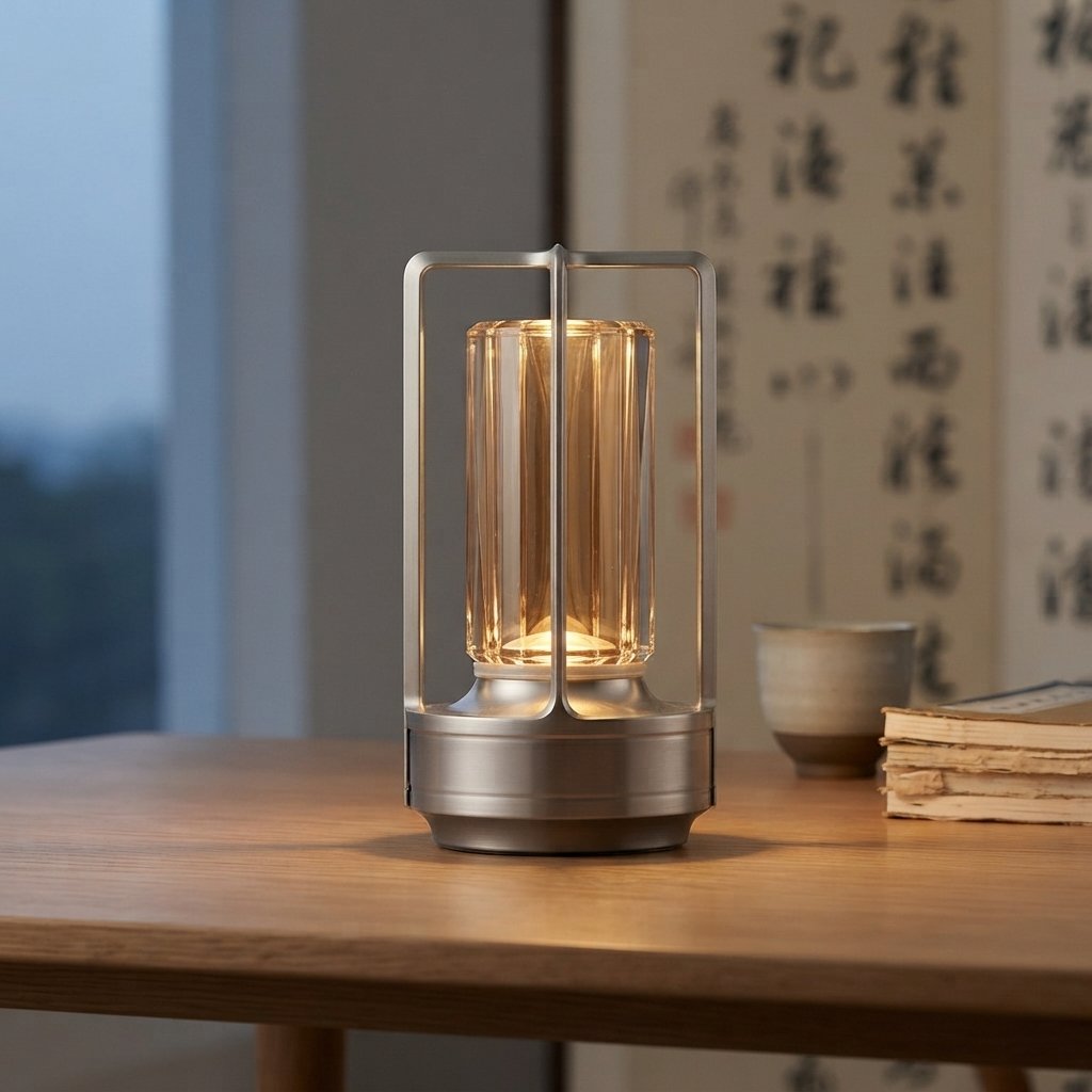 Ergora Ember - Cordless Crystal Table Lamp