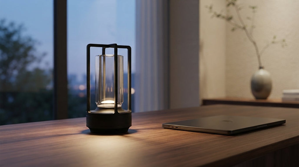Ergora Ember - Cordless Crystal Table Lamp