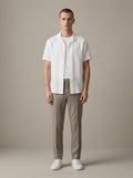 Ergora Breeze — Short-Sleeve Cotton Shirt - White