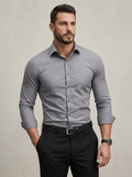 Ergora Crisp — Wrinkle-Resistant Shirt - Gray