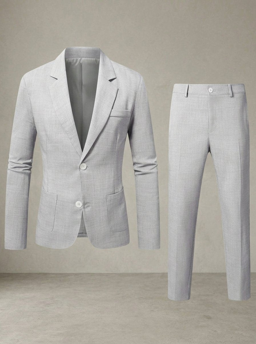 Ergora Marlow — Lightweight Two-Piece Summer Suit - Grey