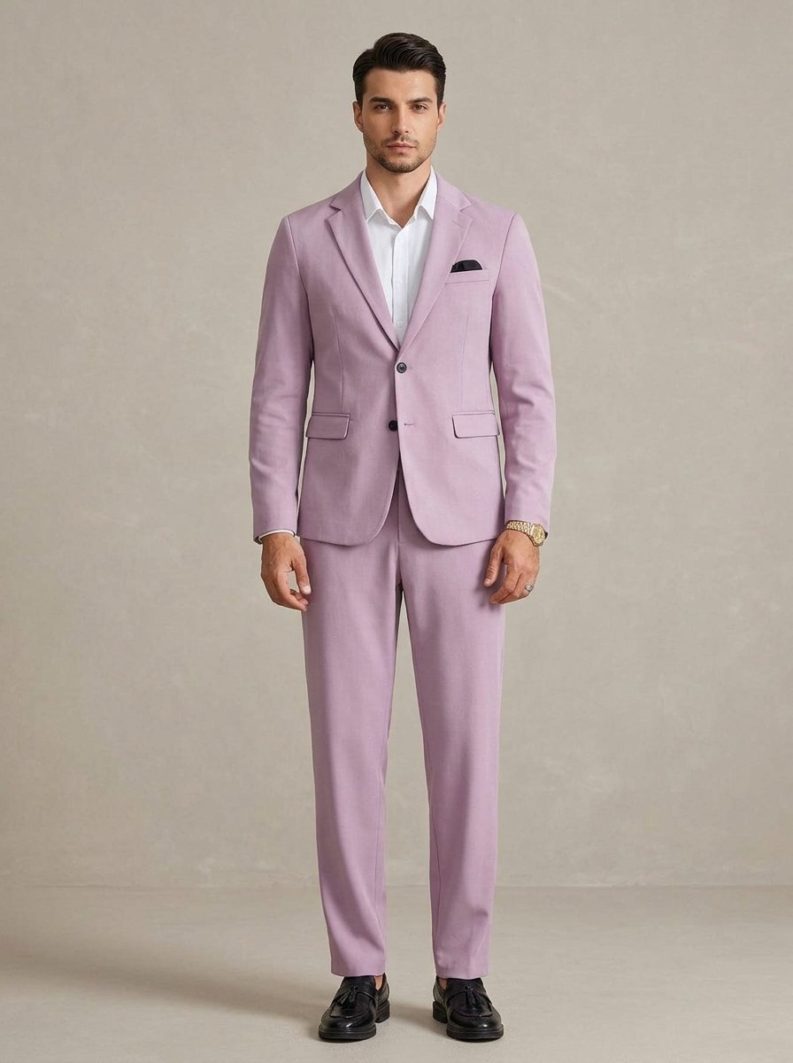 Ergora Sterling — Modern Two-Piece Suit - Lilac
