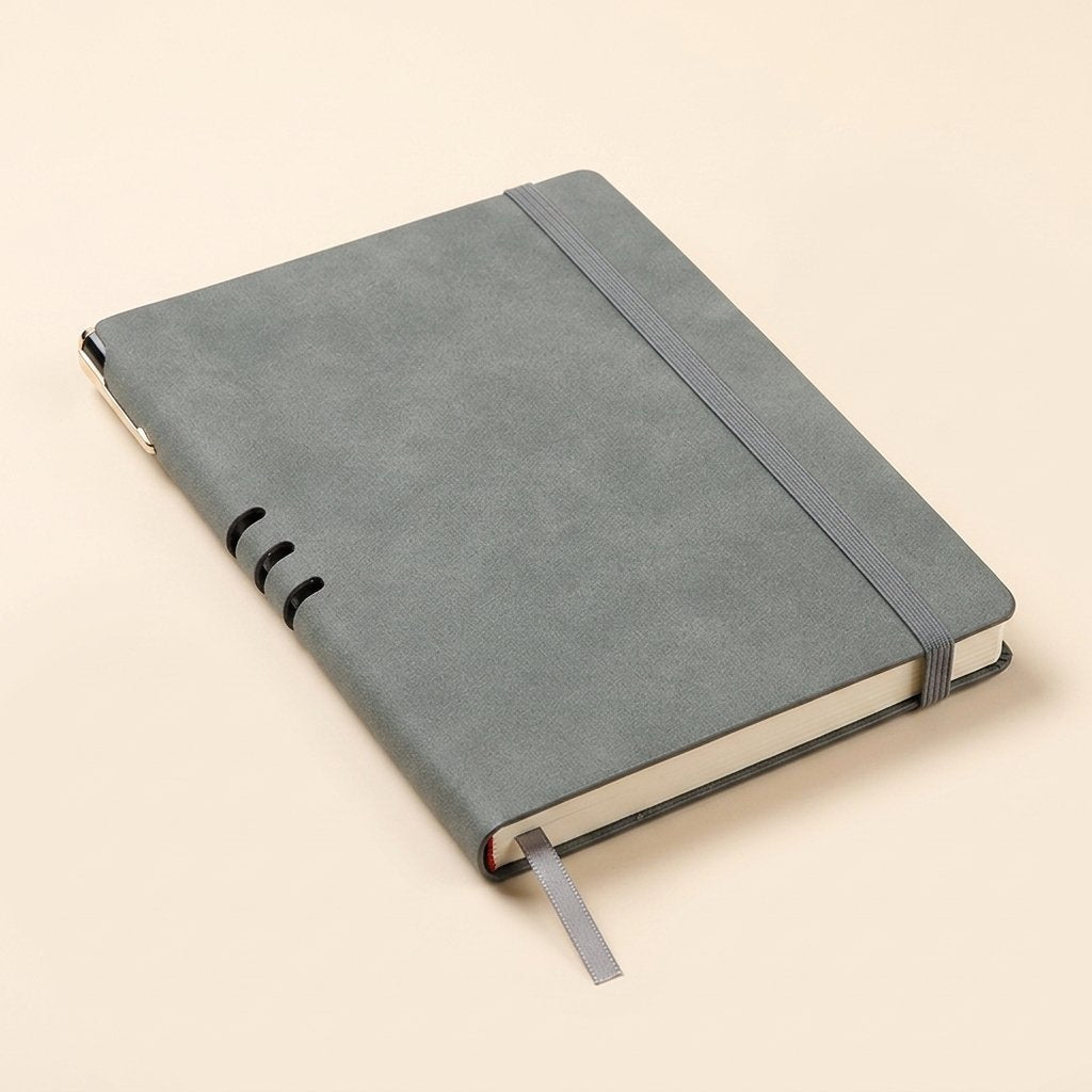 Ergora Folio soft-cover A5 notebook, grey