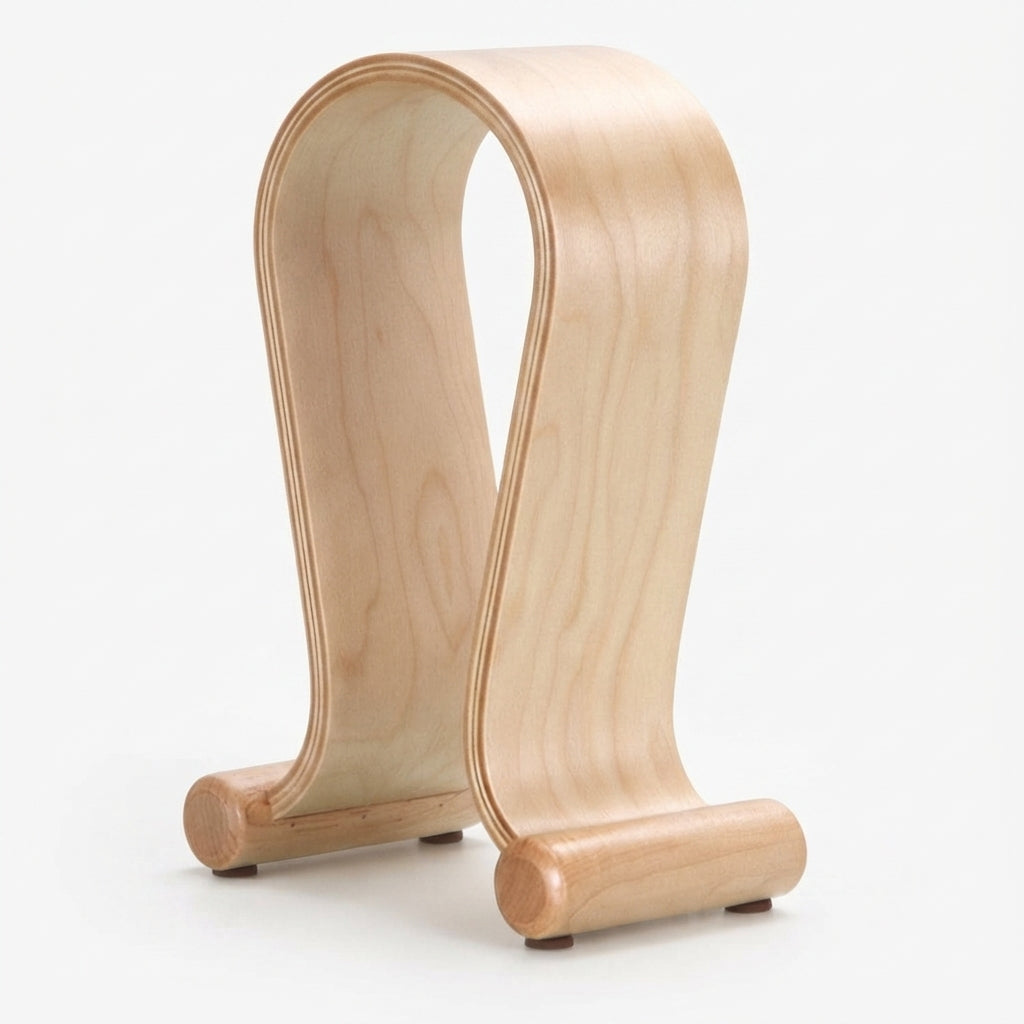 Ergora Perch headphone stand in Birch