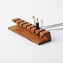 Ergora Weave - Walnut Cable Organiser