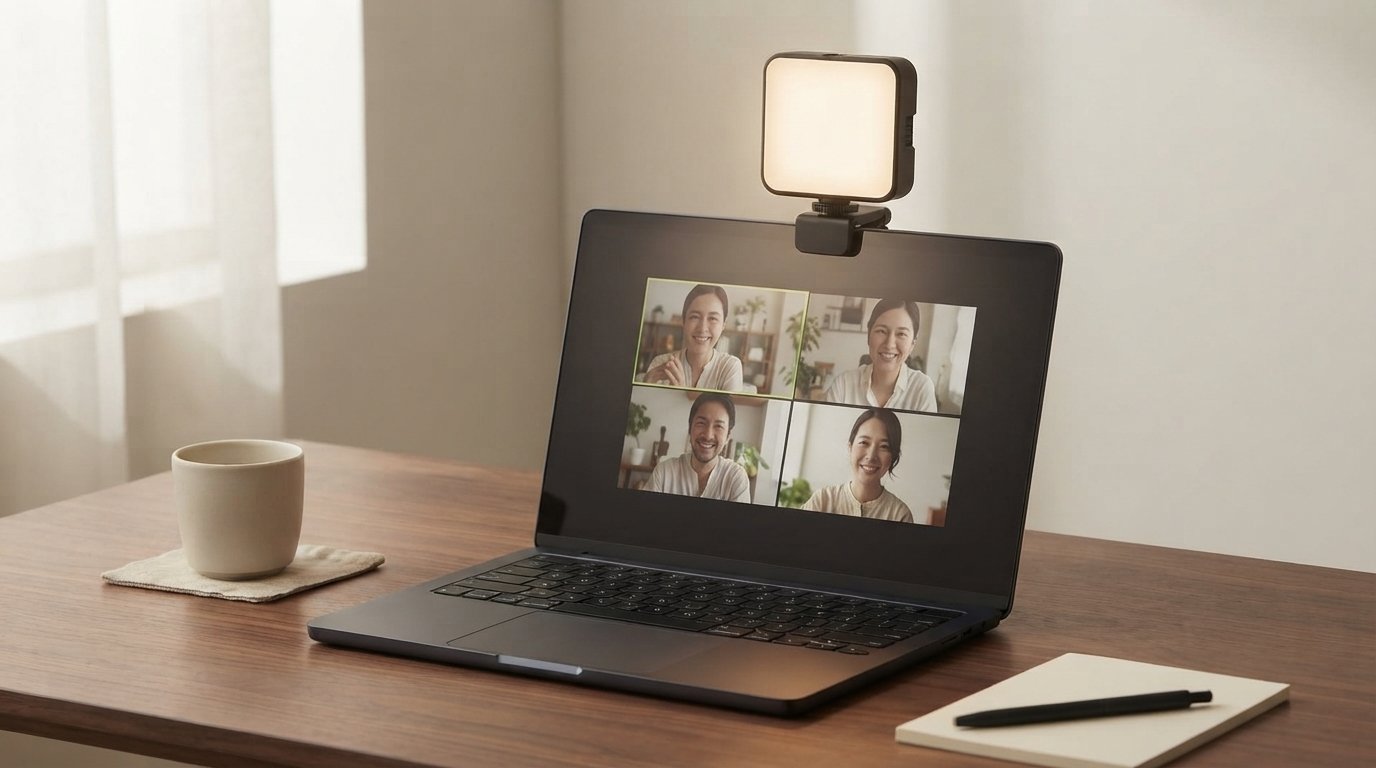 Ergora Frame - Adjustable Video Call Light