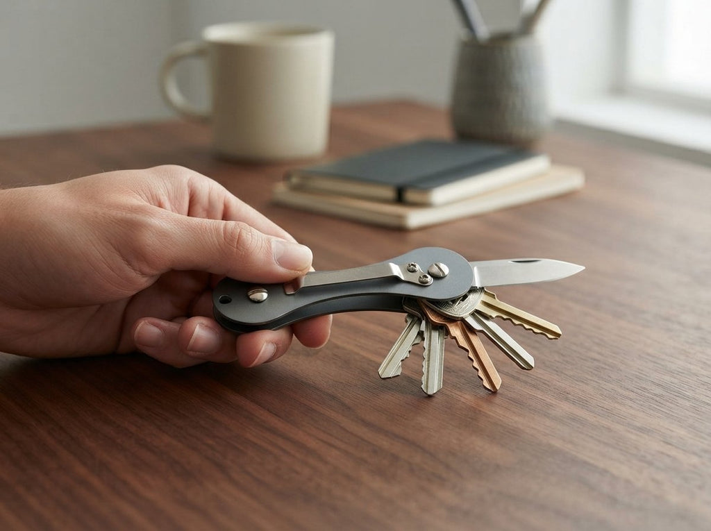 Ergora Clasp - Aluminium Key Organiser