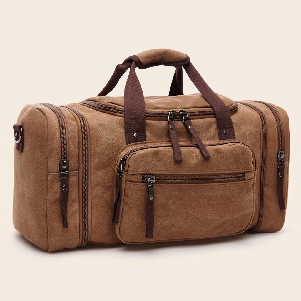 Ergora Voyage - Canvas Weekender Bag