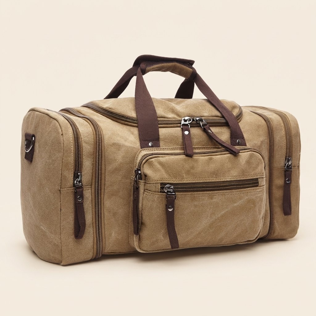 Ergora Voyage - Canvas Weekender Bag