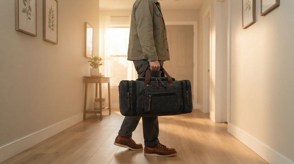 Ergora Voyage - Canvas Weekender Bag